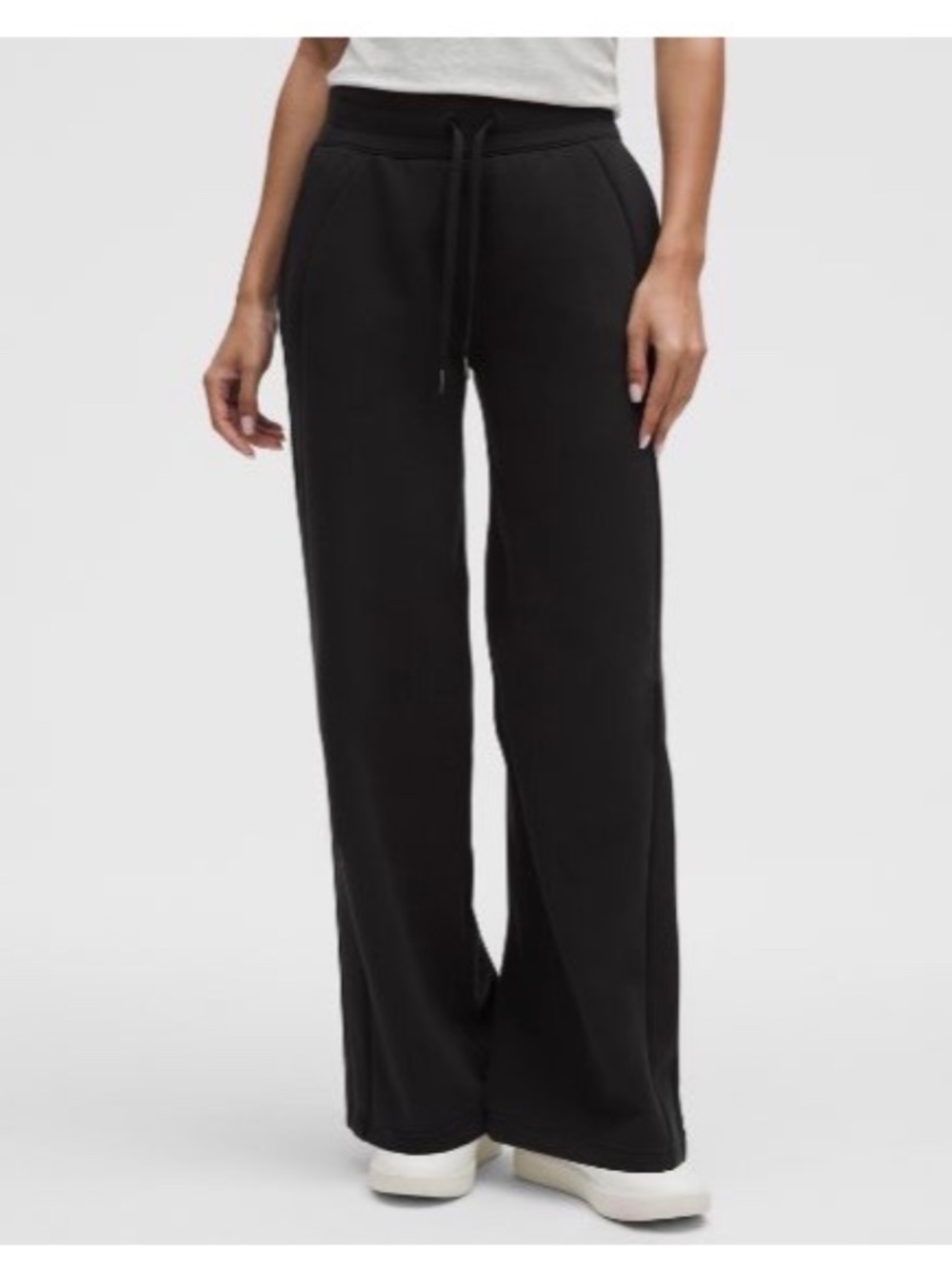 Lululemon Scuba Mid-rise Sweatpants Black size S